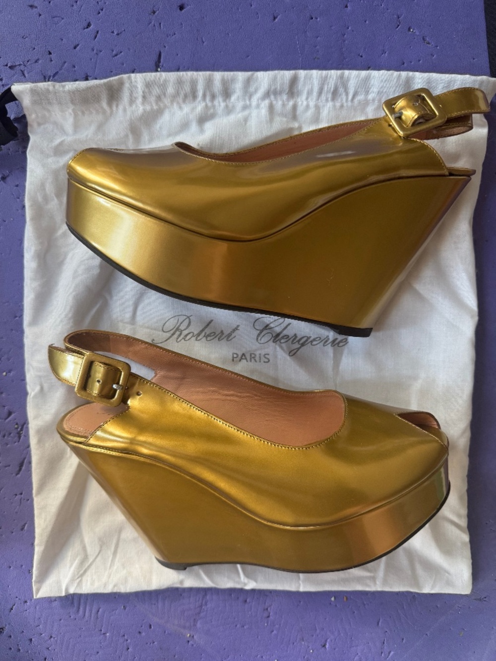 Platform wedges, those Martha Stewart loves!